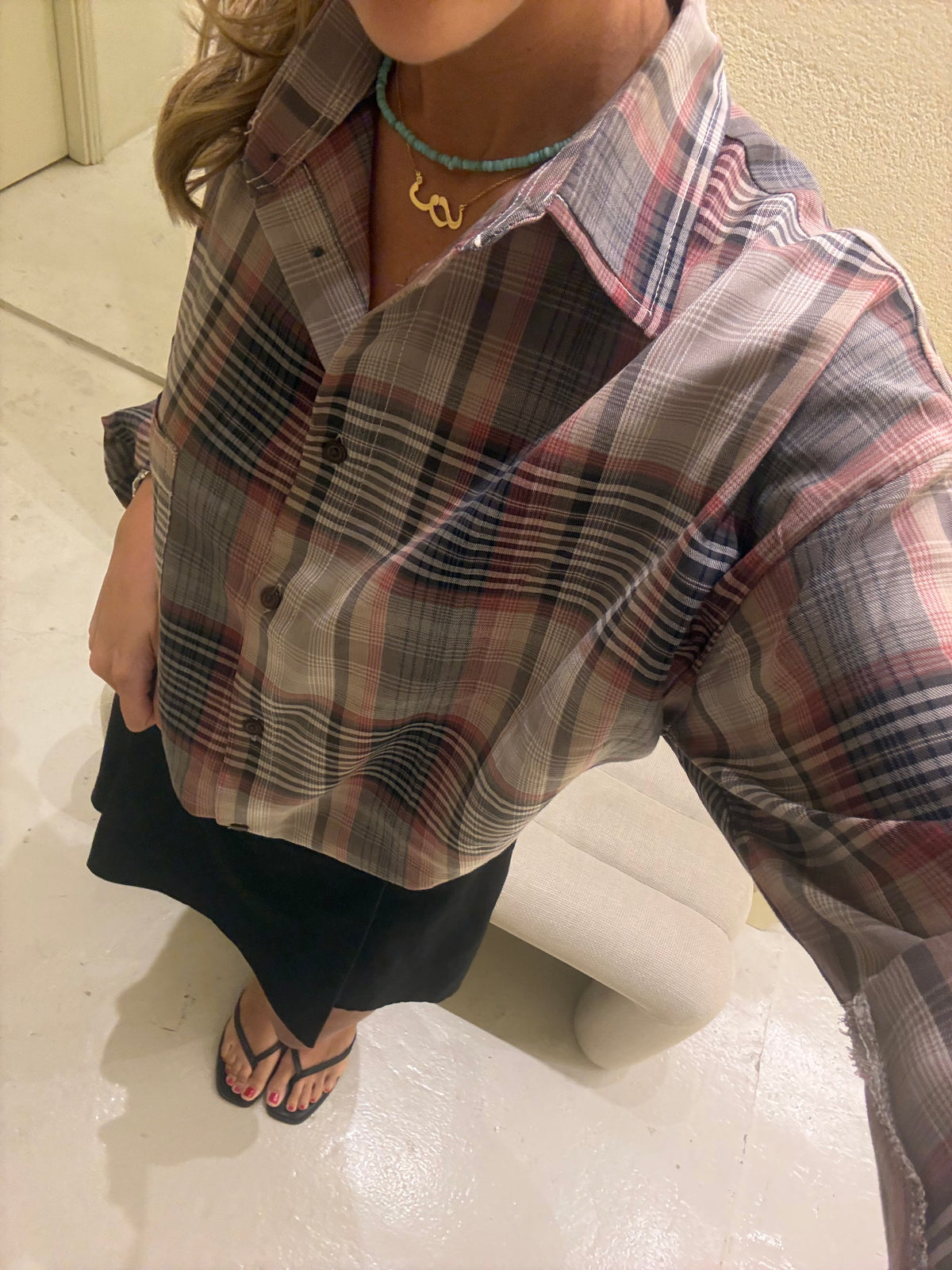 The Plaid Chemise
