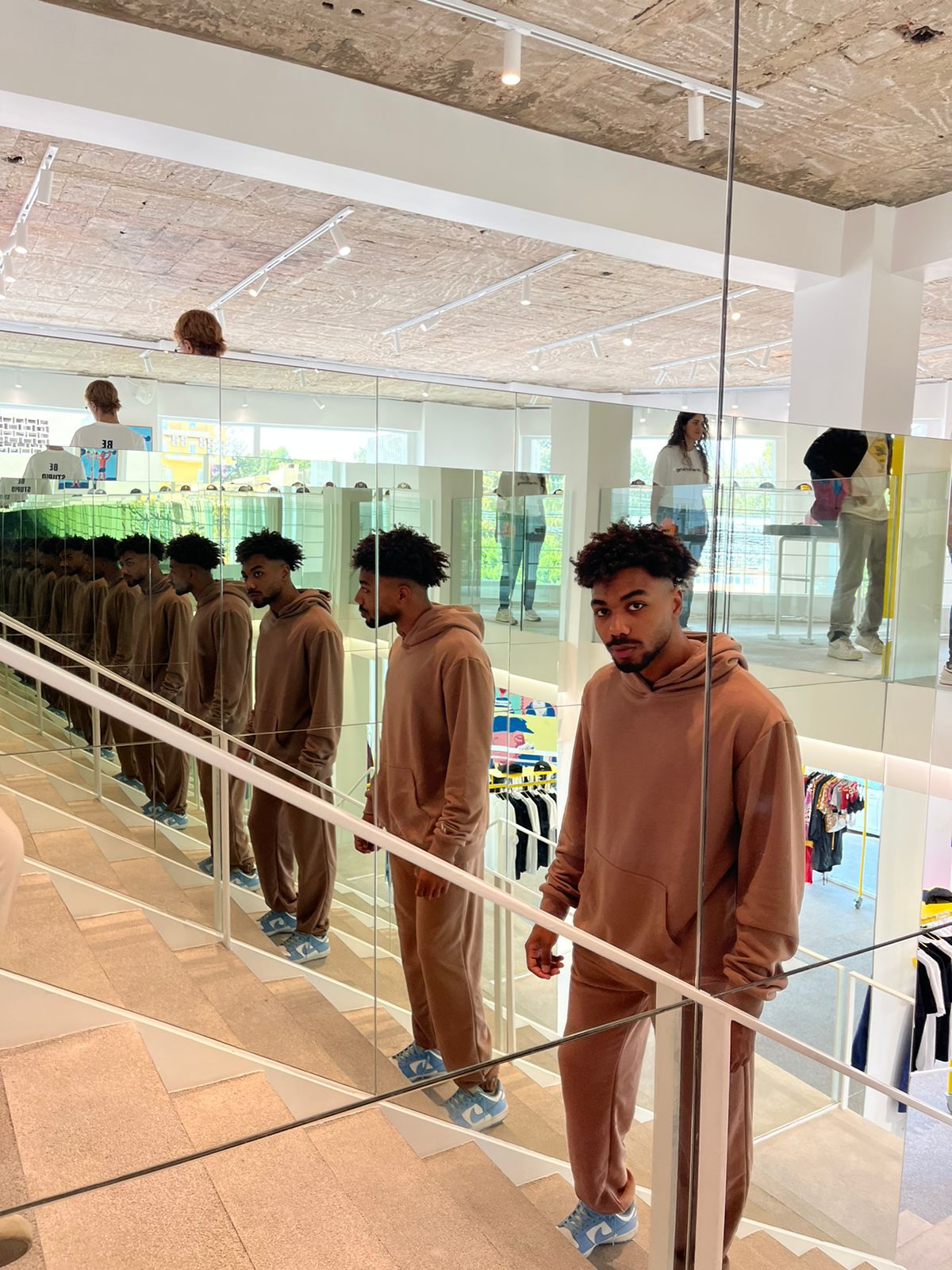 Mocha Unisex Cotton Sweatpants