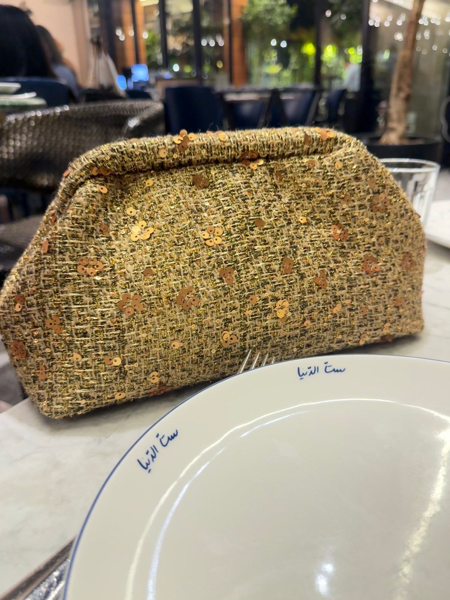 24K Magic Clutch - Medium Size