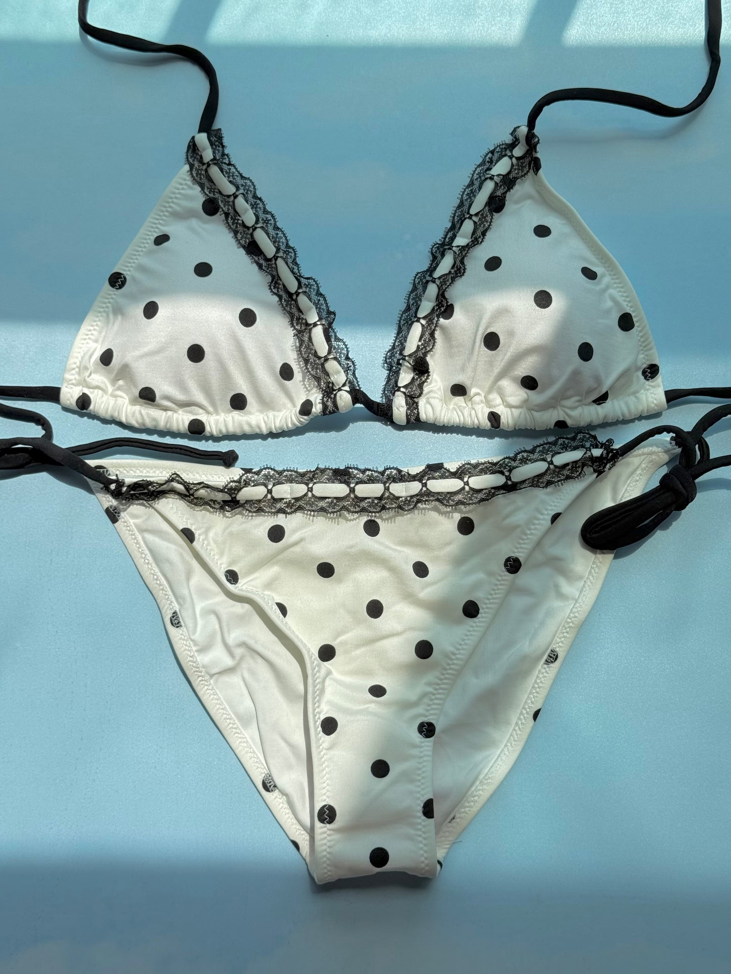 Midnight Polka Swimsuit