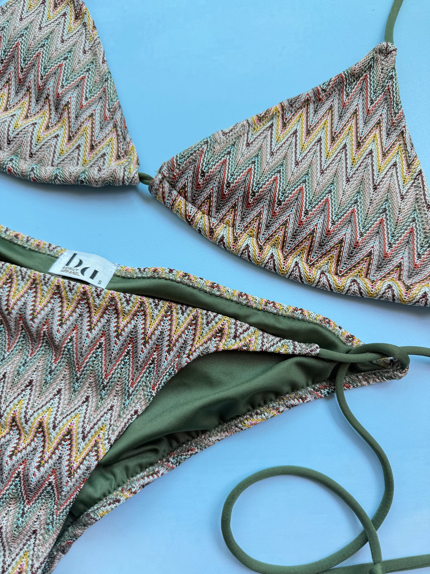 Olive Coast Bikini Top