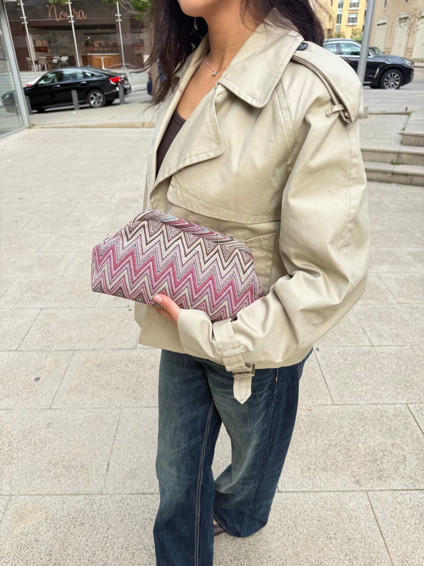 Sunset Sorbet Clutch - Medium Size