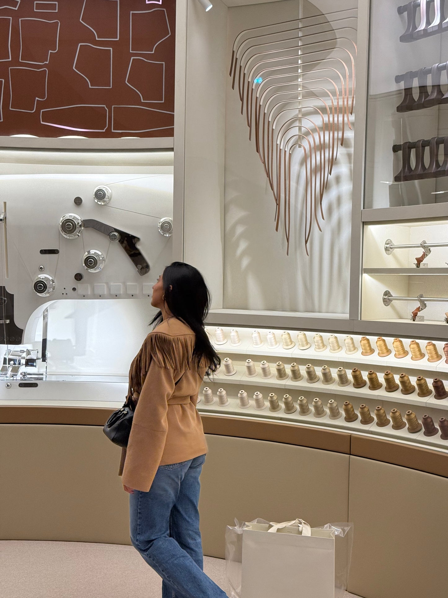 Maple Fringe Cashmere Jacket