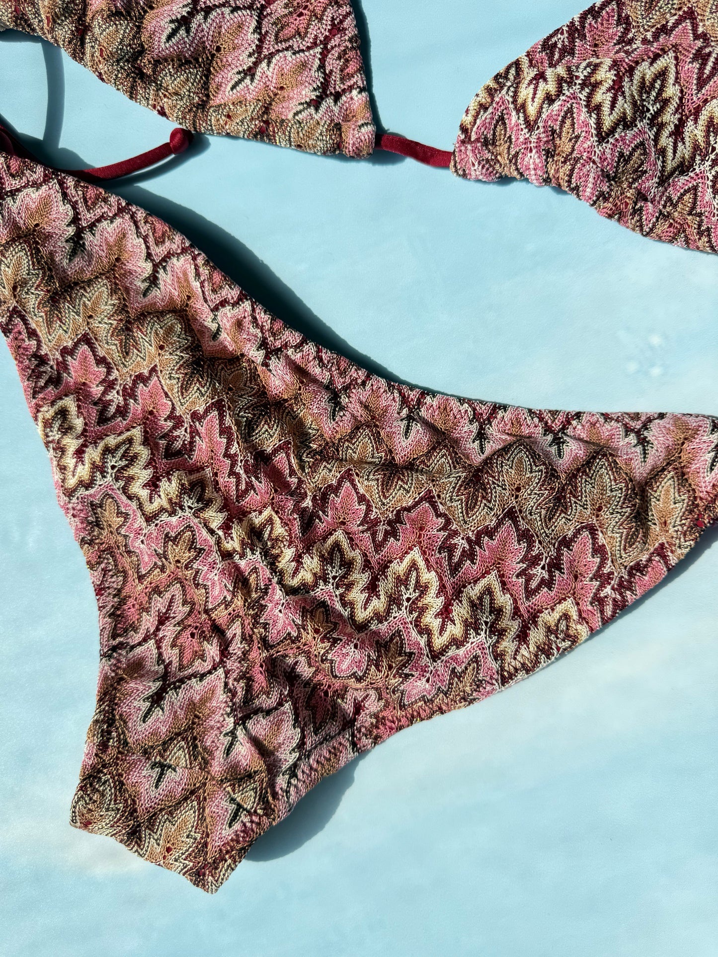 Hibiscus Berry Bikini Bottom