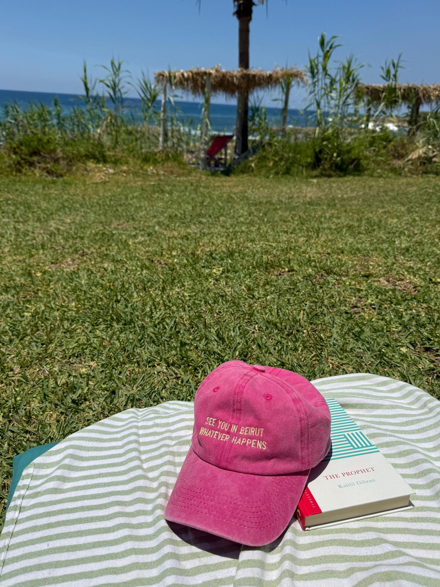 See You in Beirut Cap – Pink