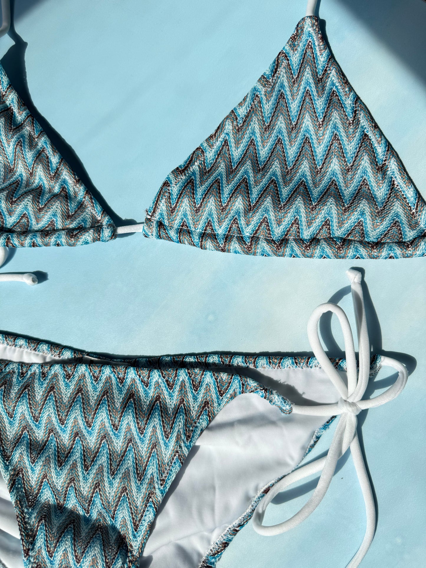 Aegean Sea Bikini Top