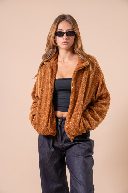 Montaigne Bomber - Camel