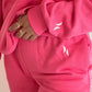 Pink Cotton Hoodie