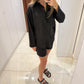 Signature Black Linen Shorts