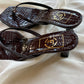 Bare Croc Brown Heel