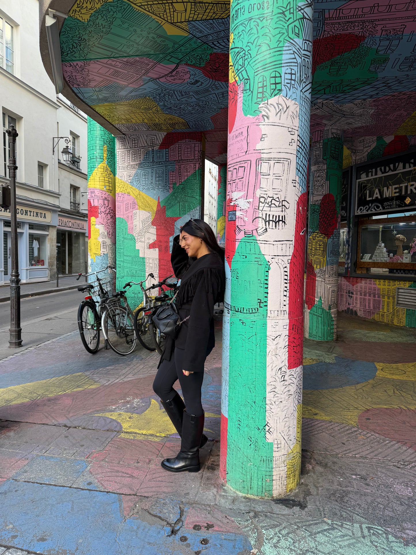 Raven Fringe Cashmere Jacket