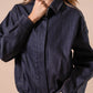 Indigo Bomber Jacket
