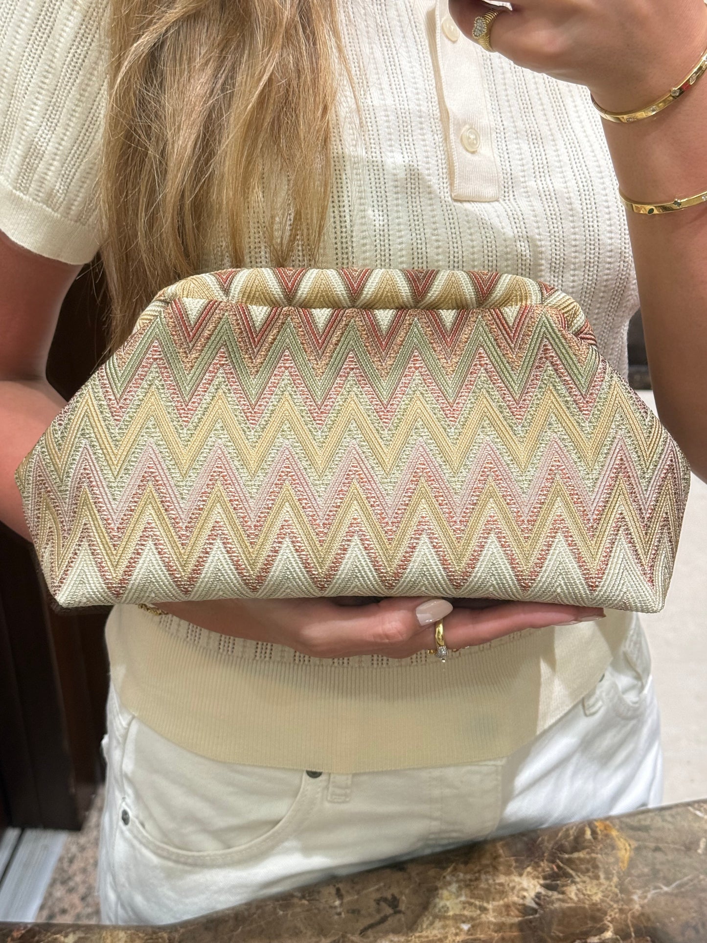 Terracotta Garden Clutch - Medium Size