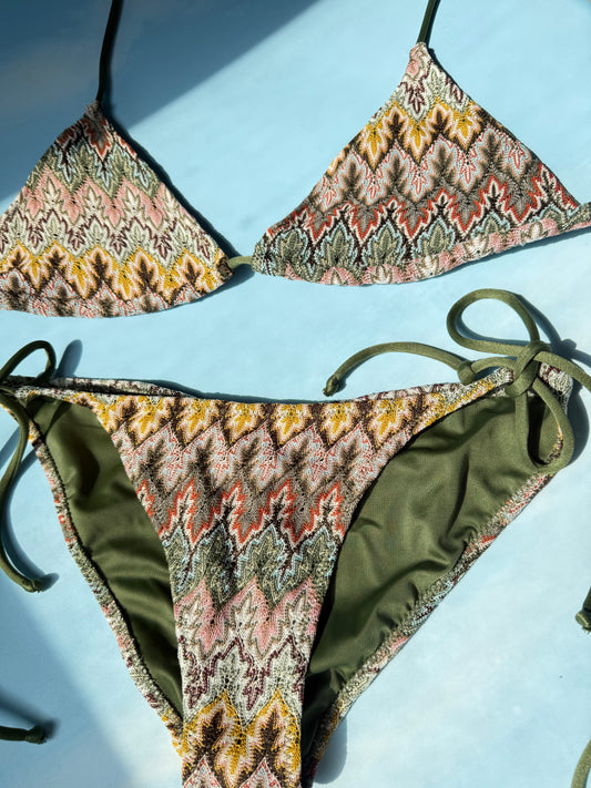 Pistachio Cream Bikini Top