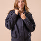 Indigo Bomber Jacket