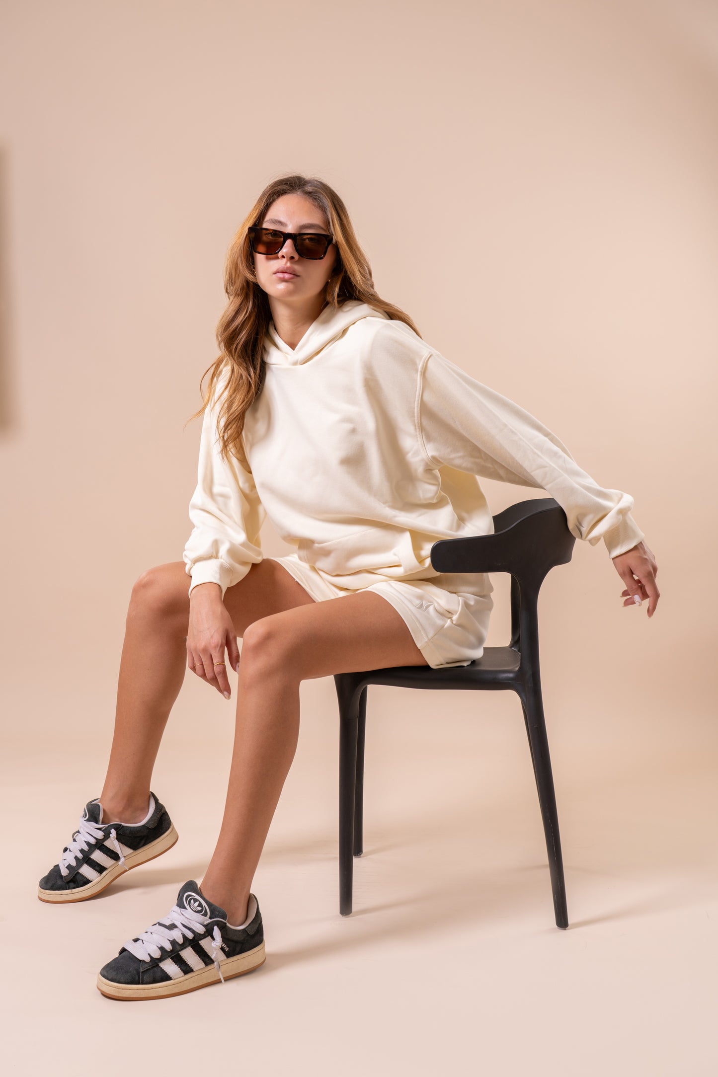 Sunday Hoodie - Cream Mist