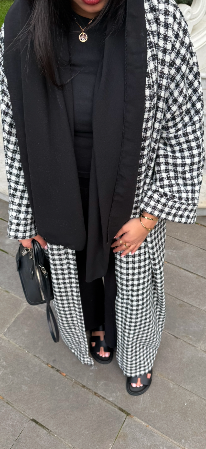 Tweed Abaya
