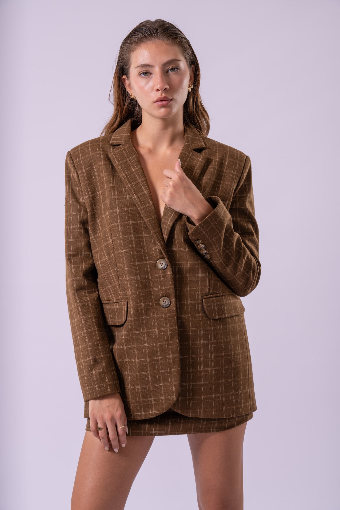 Reine Blazer Skirt Set