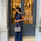 Monaco Navy Dot Set