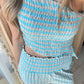 Sea Glass Gingham Set