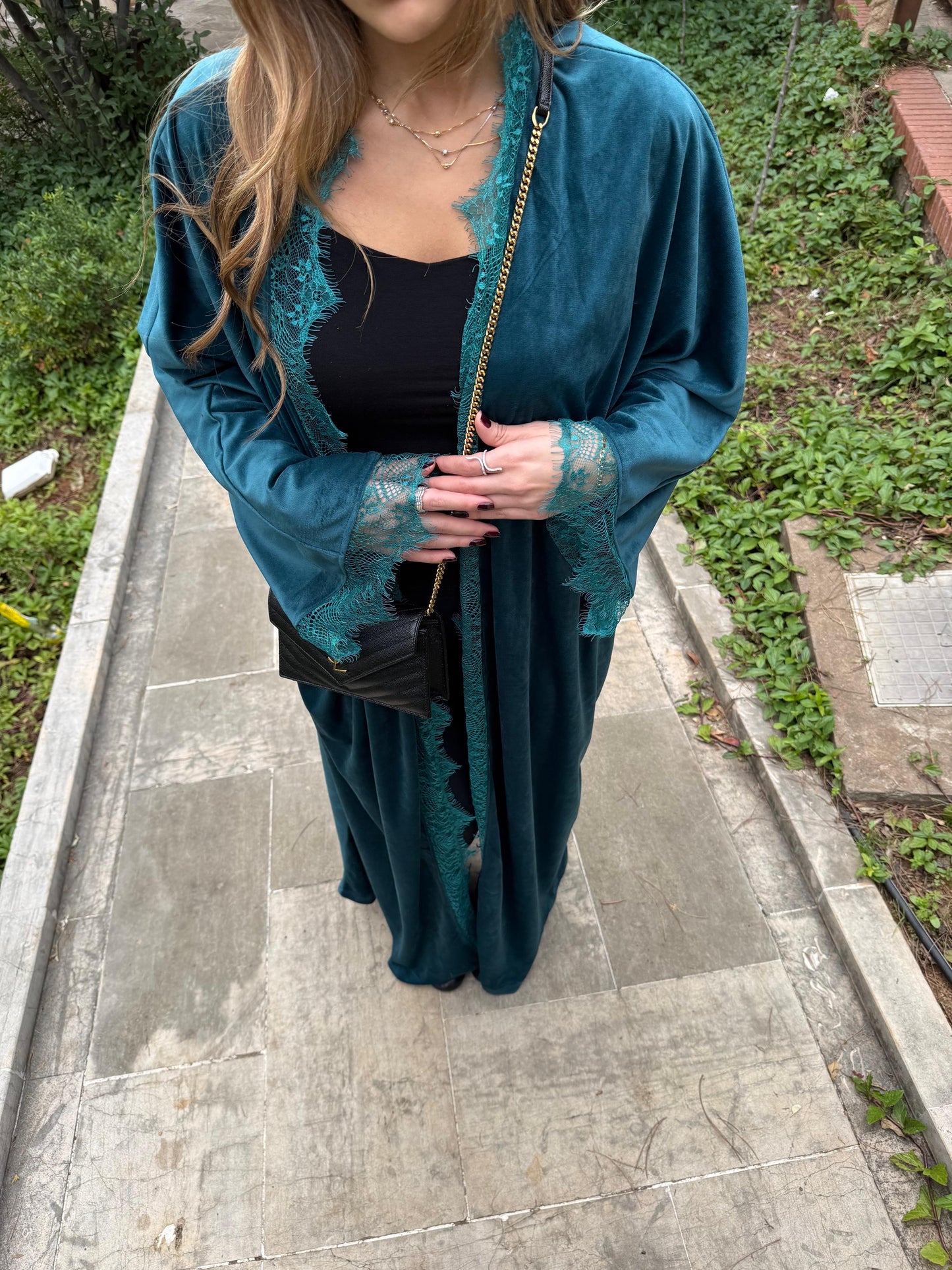 Zahra Emerald Abaya