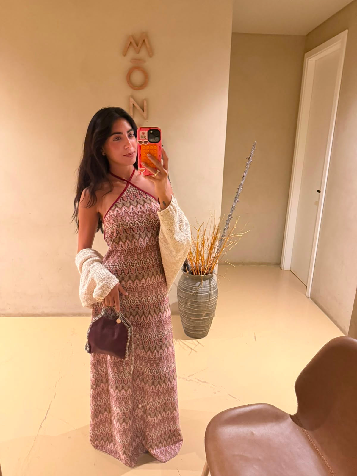 Hibiscus Berry Maxi Dress