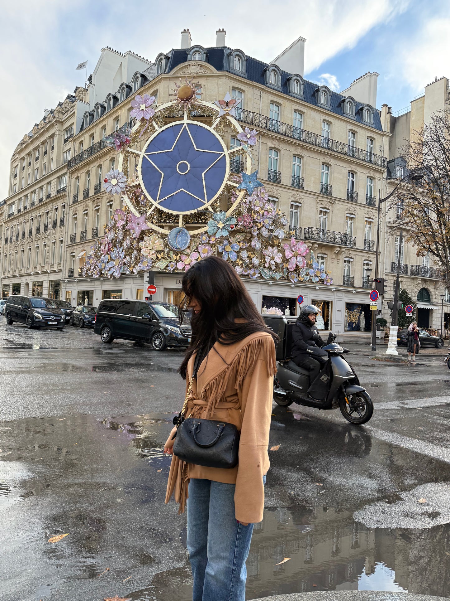 Maple Fringe Cashmere Jacket