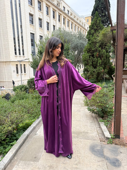Zahra Amethyst Abaya