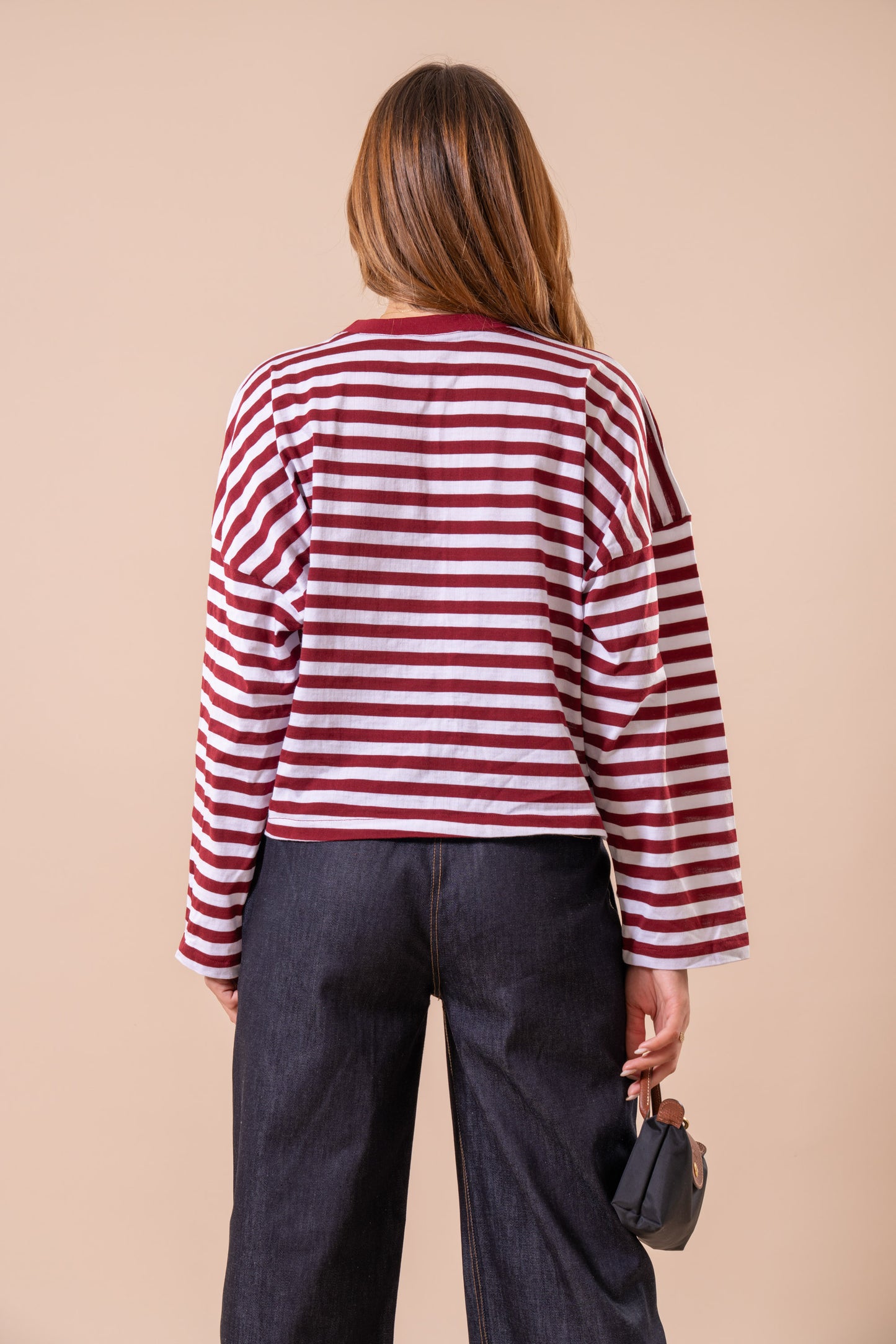 Cranberry Long-Sleeve Tee