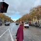 Camille Scarf Jacket - Bordeaux