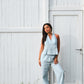 Light Blue Linen Pants