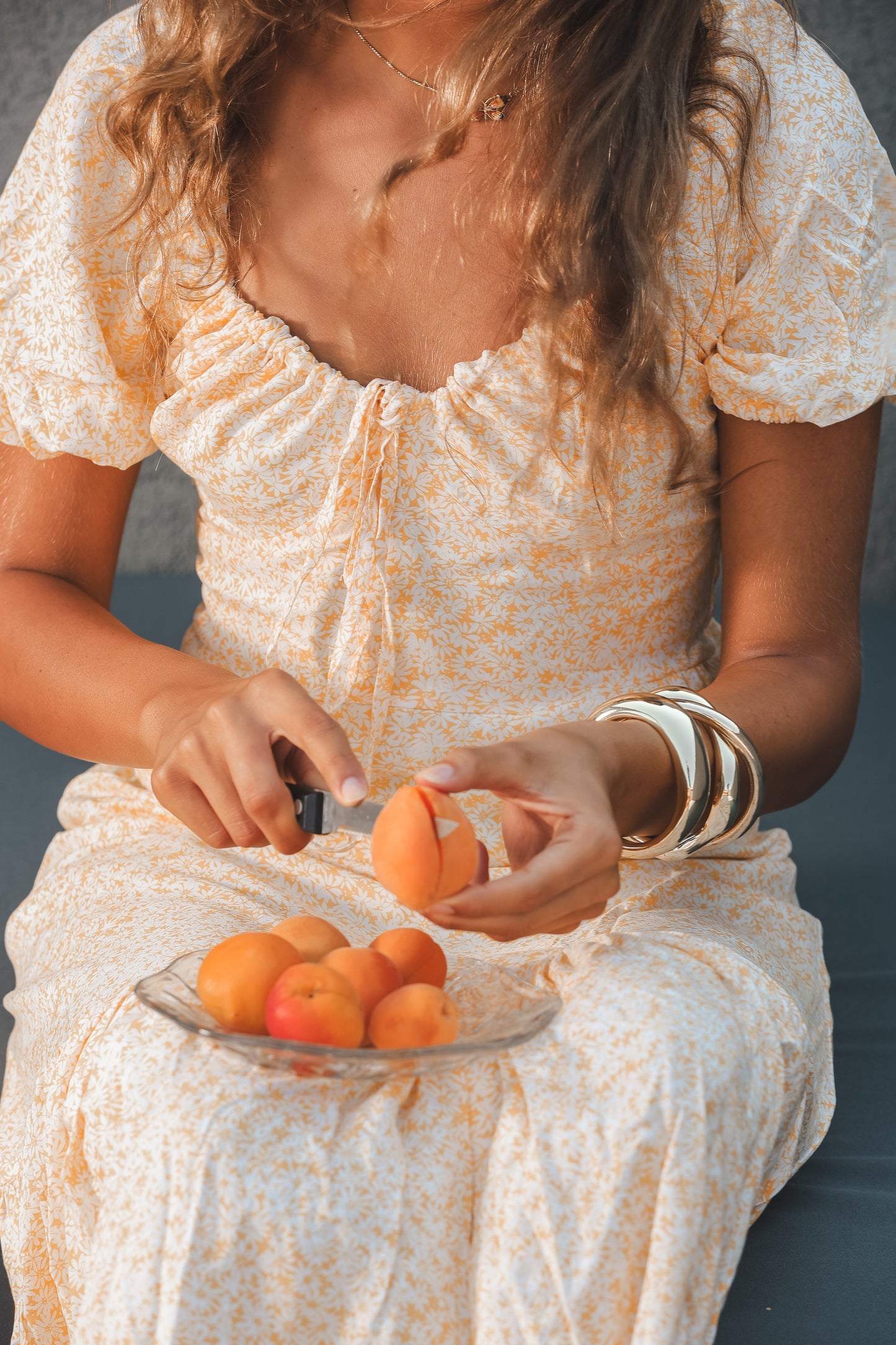 Apricot Dress
