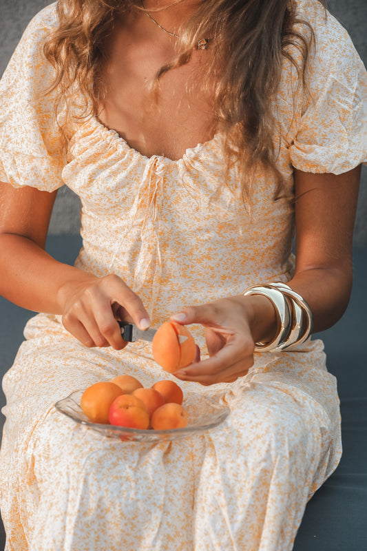 Apricot Dress