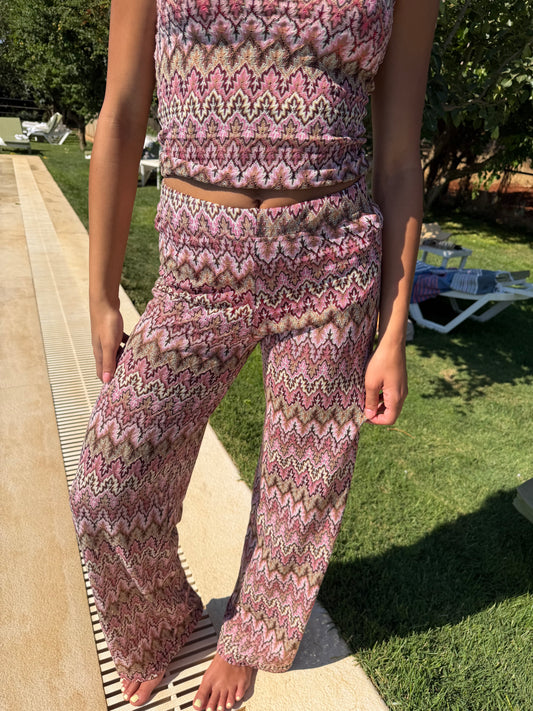 Hibiscus Berry Trousers