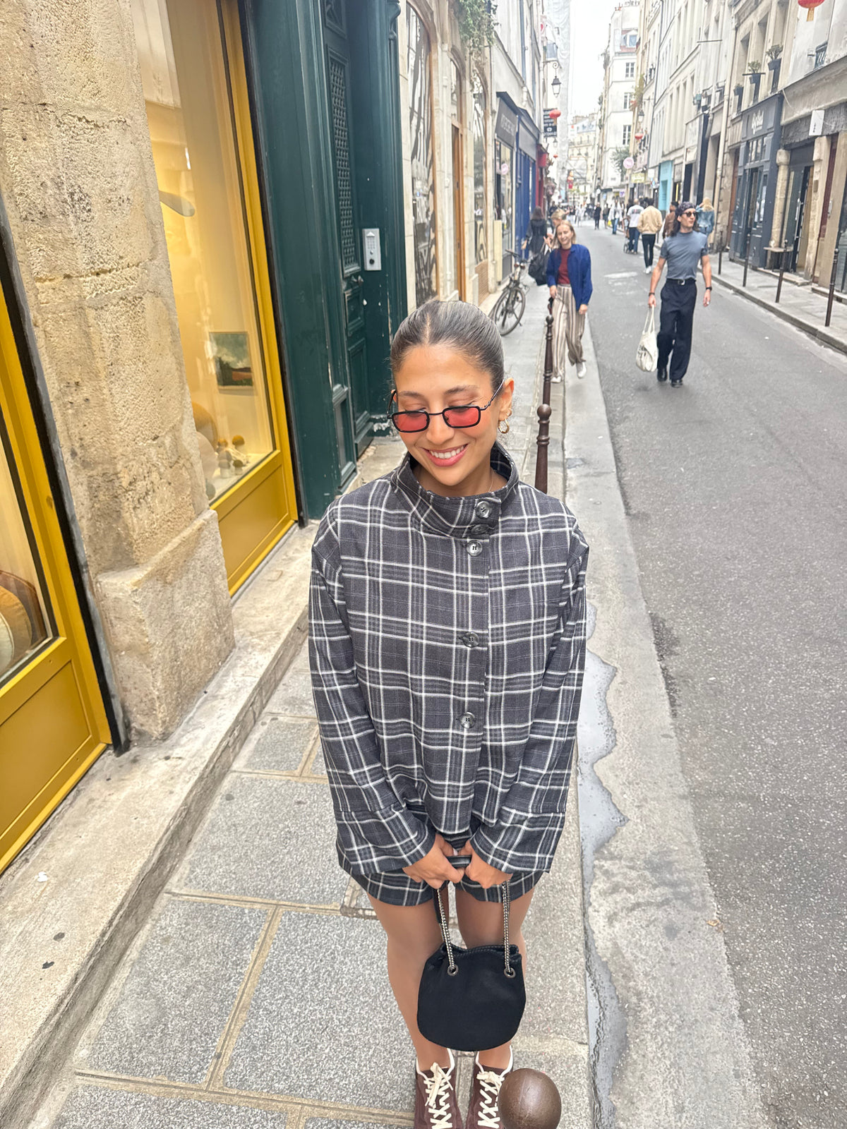 Marais Plaid Shorts