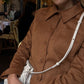 Cognac Suede Jacket