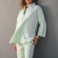 Light Green Linen Chemise