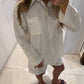 Signature White Linen Chemise