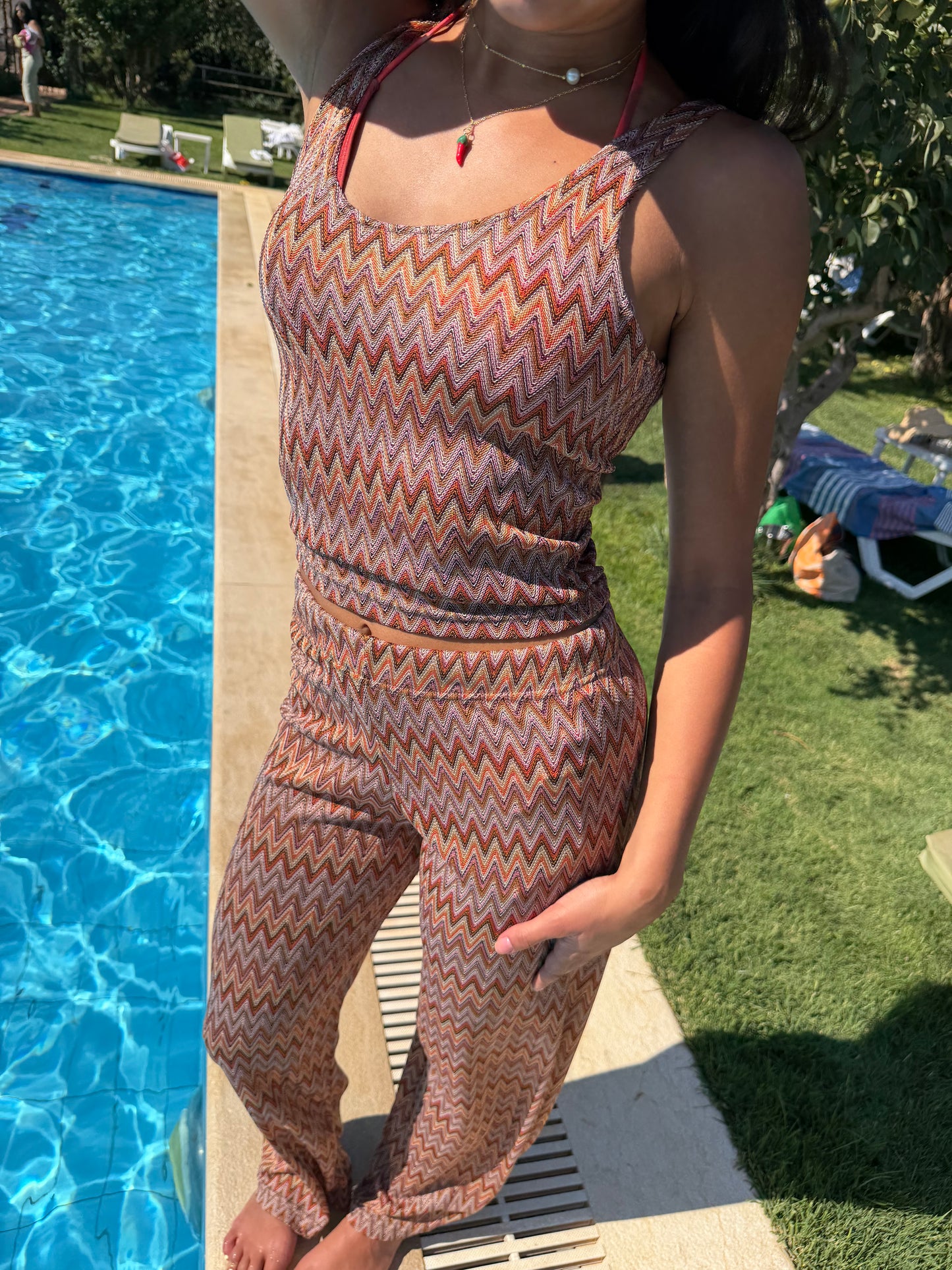 Aperol Spritz Trousers