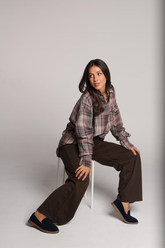 The Plaid Button-Down Chemise