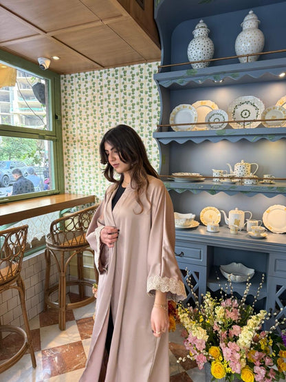 Amara Beige Abaya