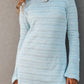 Blue Short Cover-Up Dress