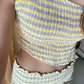 Lavender Lemonade Gingham Set