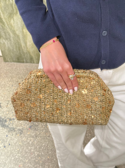 24K Magic Clutch - Medium Size