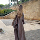 Layl Cocoa Dust Abaya