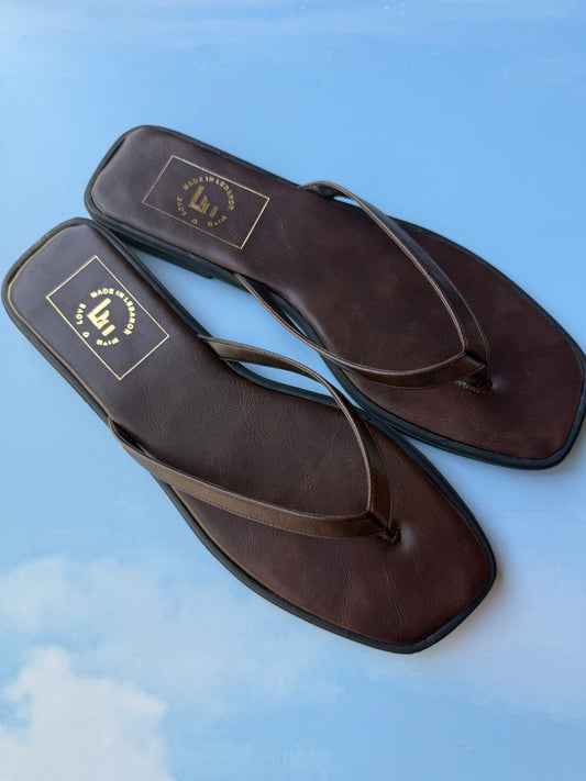 The Bare Sandal - Espresso