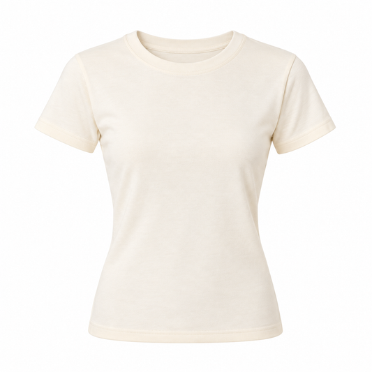 Core Tee - Cream Mist