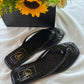 Bare Croc Sandal - Black