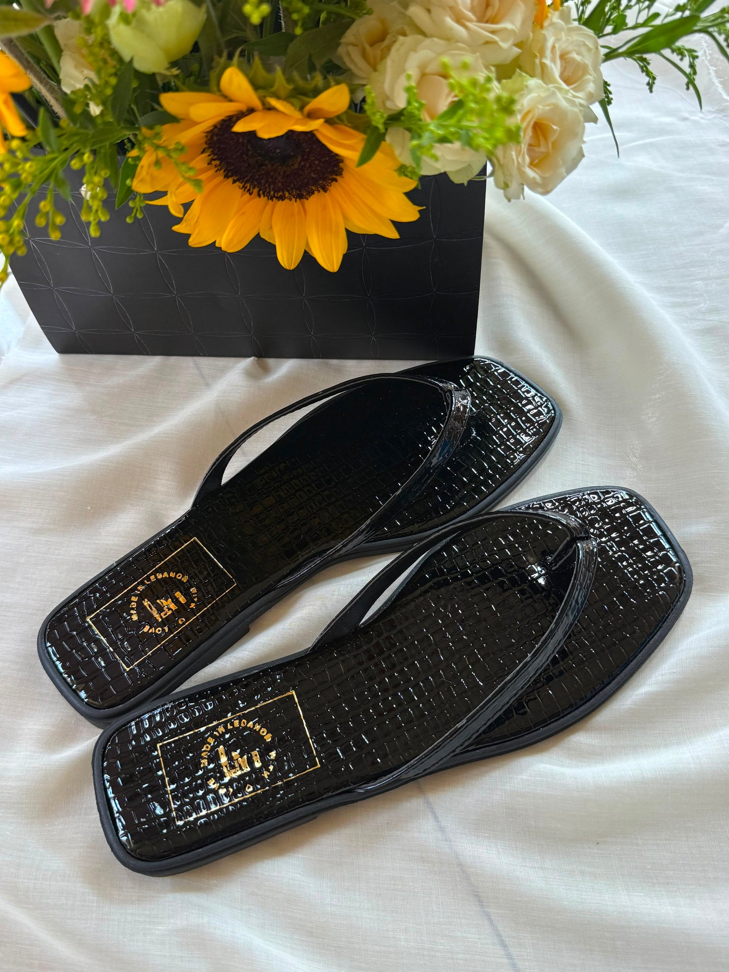 Bare Croc Sandal - Black