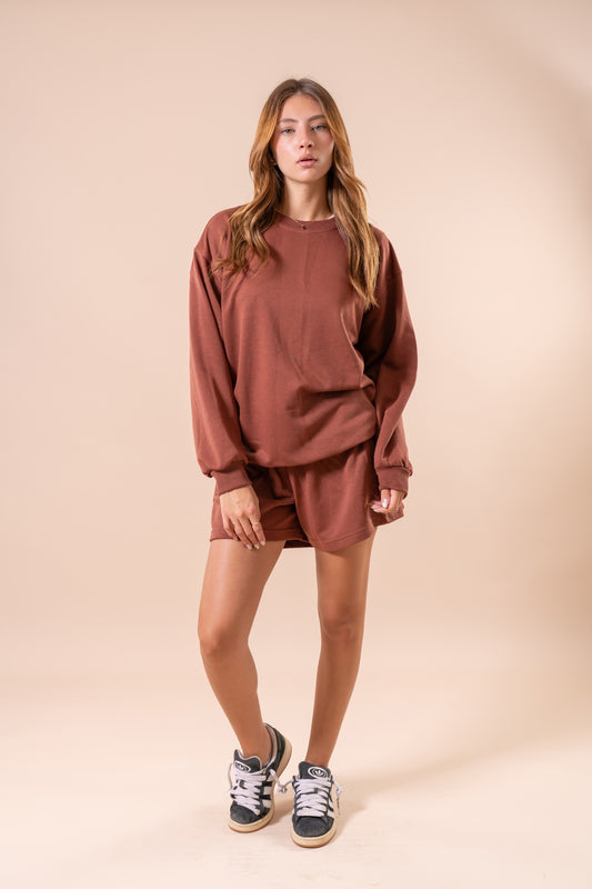 Sunday Sweatshirt - Cinnamon
